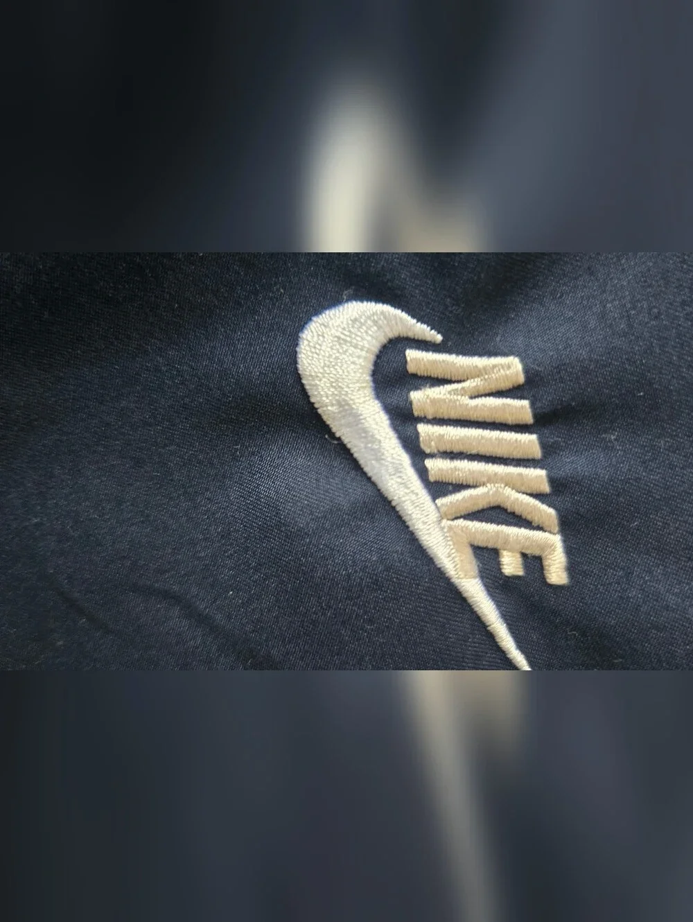 Vintage 90s Nike Mens XL Navy Blue Mesh Track Pants